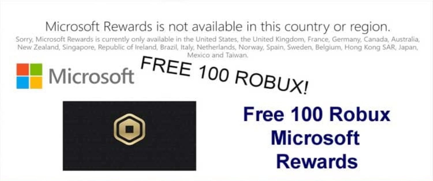 Free 100 Robux Microsoft Rewards Is It Legitimate Or Safe Ridzeal - where to buy robux in singapore