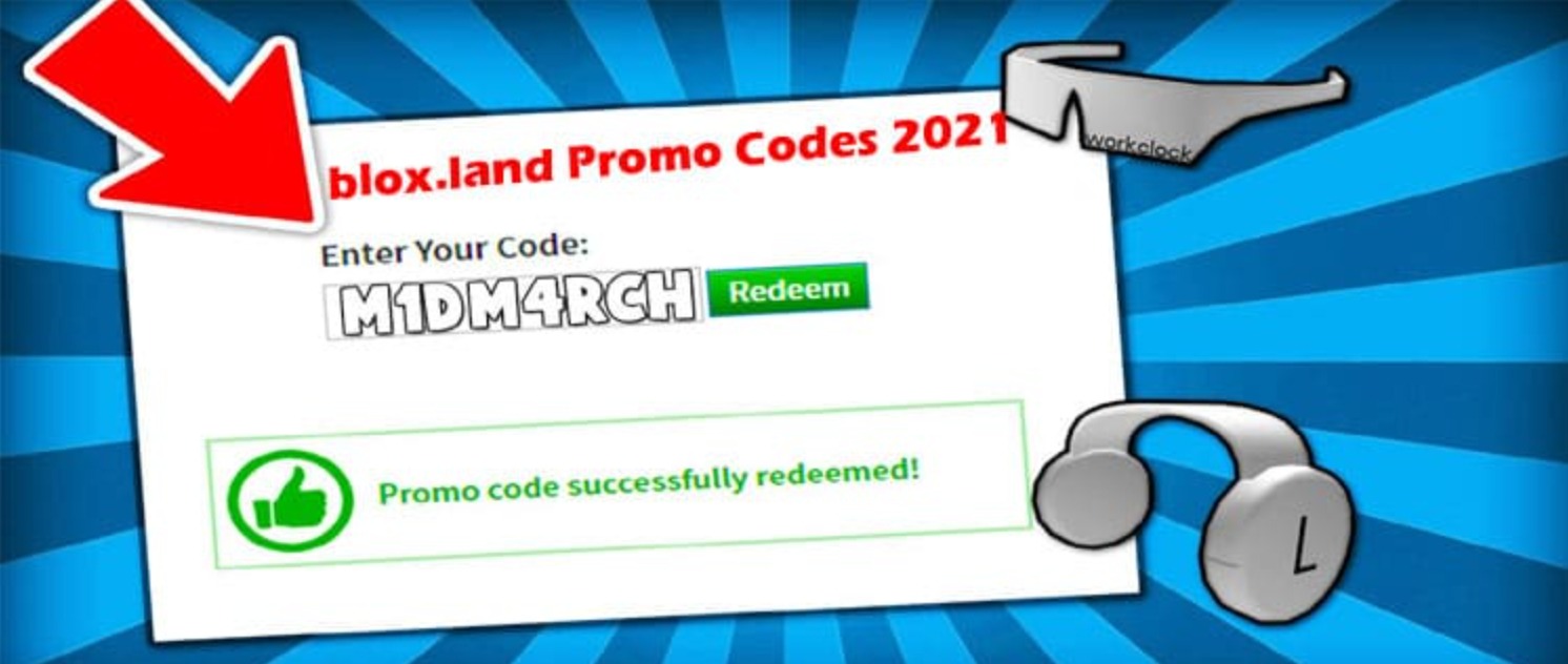 Bloxland Promo Codes April 2021  Free Robux (RBLX LAND Codes