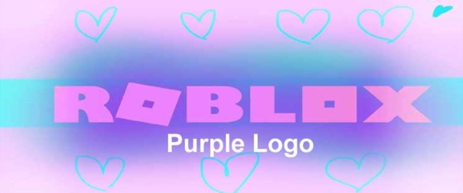 roblox logo pink and purple