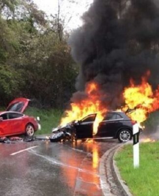 Electric Car Vehicle Fires
