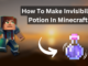 How To Make Invisibility Potion In Minecraft